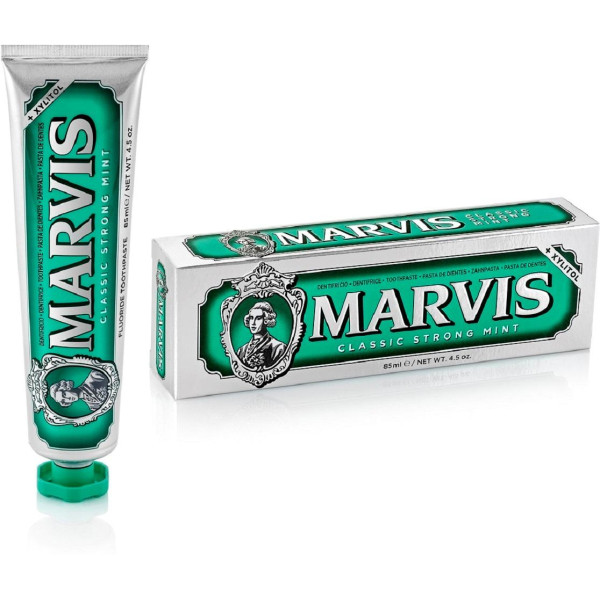 Marvis Classic Strong Mint Classic piparmündimaitseline hambapasta, 85 ml