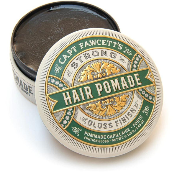 Captain Fawcett Strong Pomade Tugev fikseeriv ja sära andev juuksepomaad, 100g