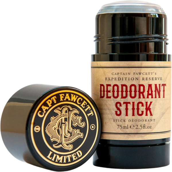 Captain Fawcett Expedition Reserve Deodorant Stick Kasutatav deodorant meestele, 75 ml