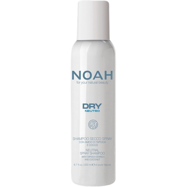 Noah Dry Neutro Spray Shampoo Kuivšampoon tapiokitärklisega, 200 ml