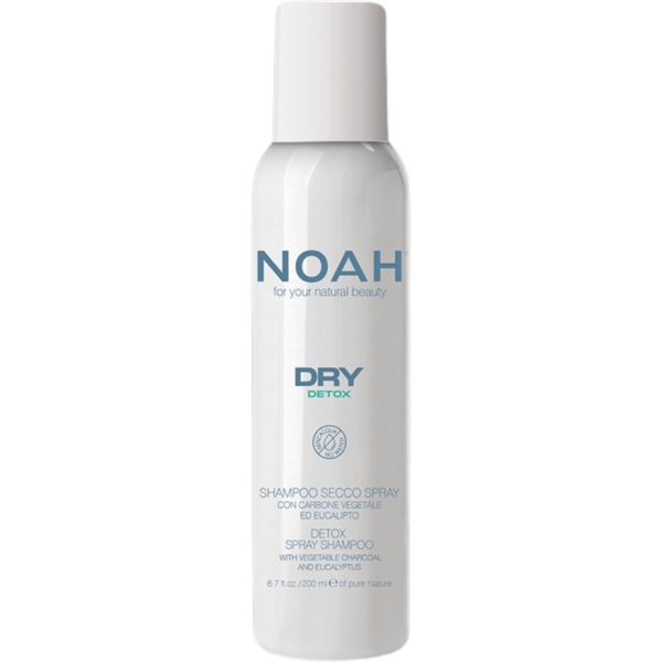 Noah Dry Detox Spray Shampoo Detoksifitseeriv kuivšampoon taimse söega, 200 ml