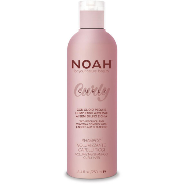 Noah Curly Volumizing Shampoo Volüümi lisav šampoon lokkis juustele, 250 ml