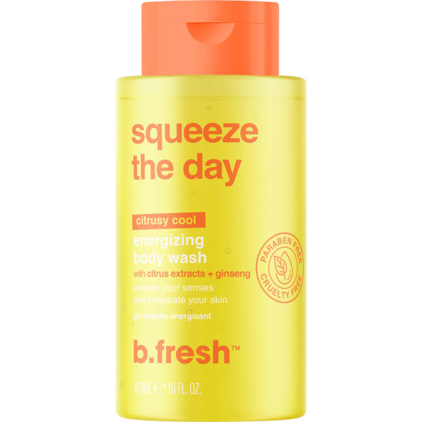 b.fresh Squeeze The Day Body Wash Energiat andev kehapesu tsitruse ekstraktiga, 473 ml