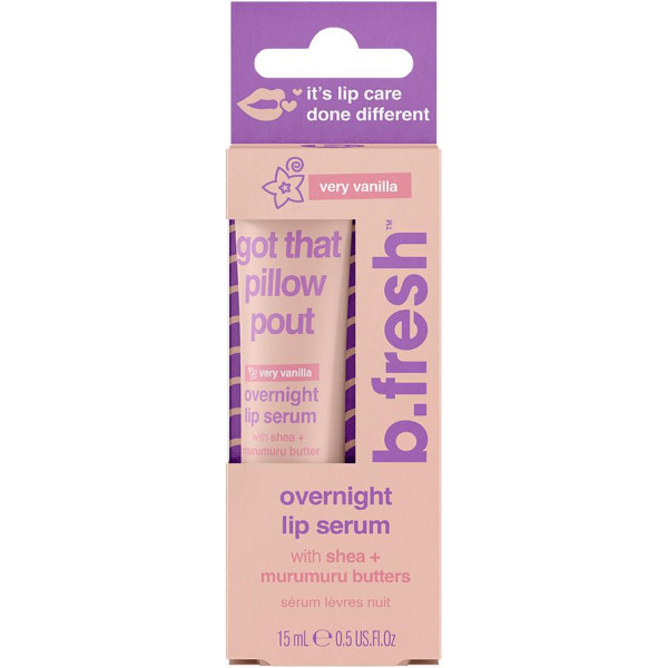 b.fresh Got That Pillow Pout Overnight Lip Serum Toitev ööhuuleseerum, 15 ml