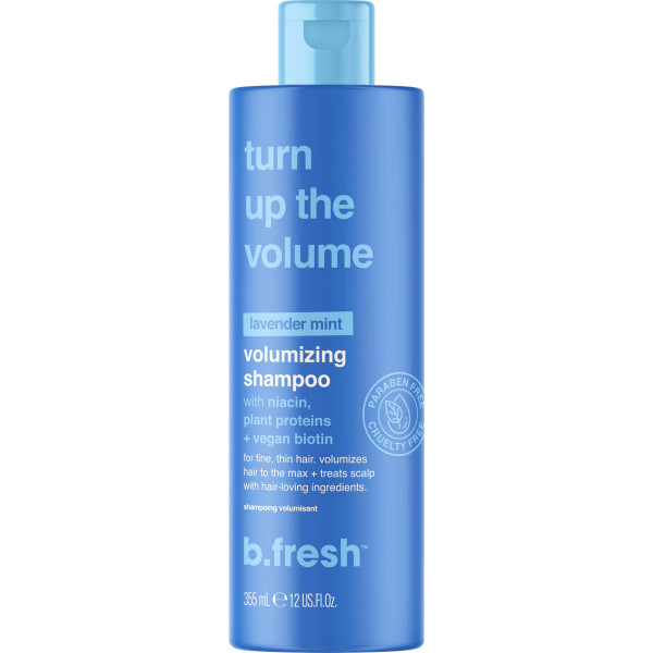 b.fresh Turn Up The Volume Volume Shampoo Volüümi lisav šampoon, 355 ml