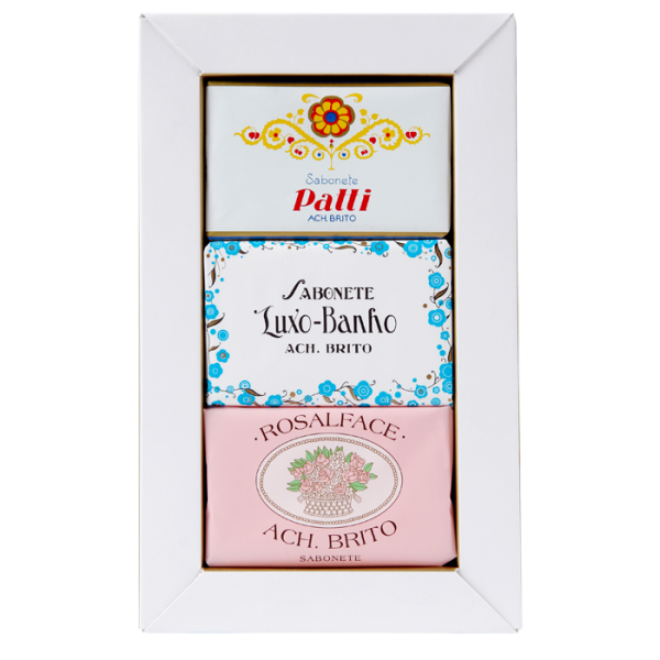 Ach.Brito Special Edition Historical Soap Trio Taimsete seepide komplekt naistele, 3x90g