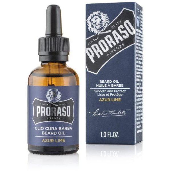 Proraso Azur Lime Beard Oil Habemeõli, 30 ml