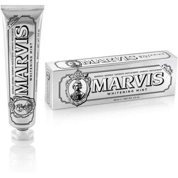 Marvis Whitening Mint Valgendav piparmündimaitseline hambapasta, 85 ml