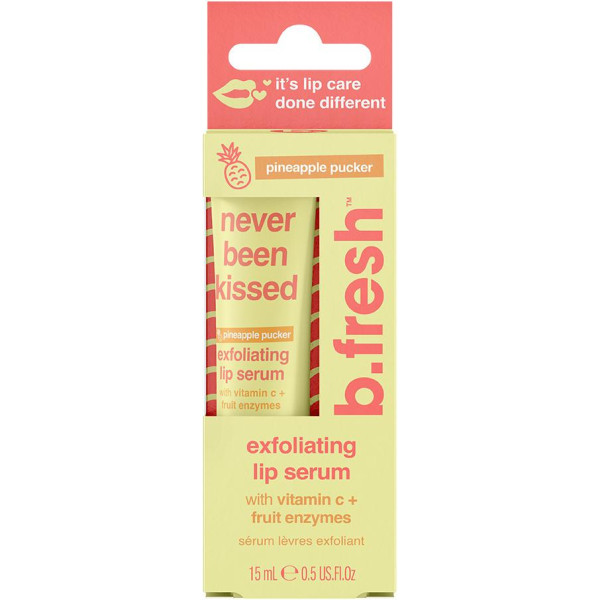 b.fresh Never Been Kissed Exfoliating Lip Serum Kooriv huuleseerum, 15 ml