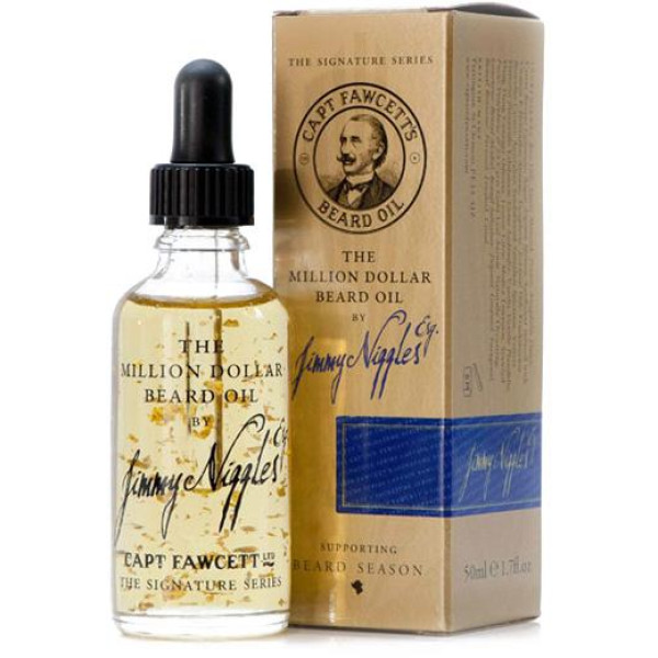 Captain Fawcett The Million Dollar Beard Oil Habemeõli kullaga, 50 ml