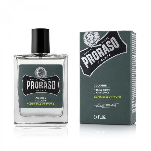 Proraso Cypress & Vetyver Kölni vesi, 100 ml