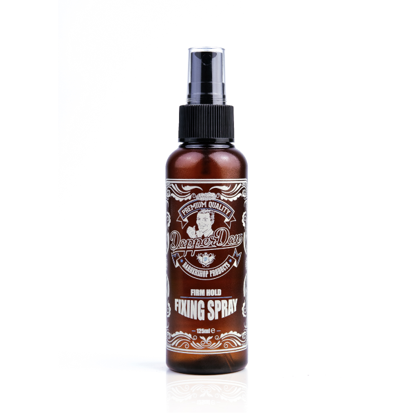 Dapper Dan Firm Hold Fixing Spray Tugeva hoidmisega juuksefiksaator meestele, 125 ml