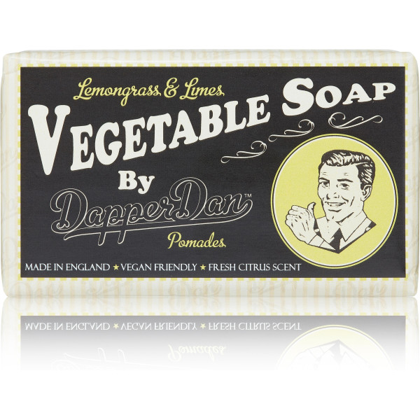 Dapper Dan Lemongrass & Limes Vegetable Soap taimeseep, 190g