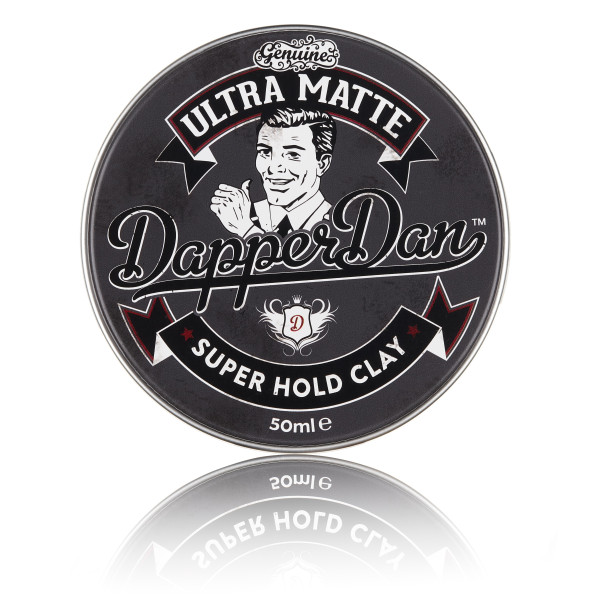 Dapper Dan Ultra Matte Super Hold Clay Äärmiselt tugeva püsivusega matt voolimissavi, 50 ml