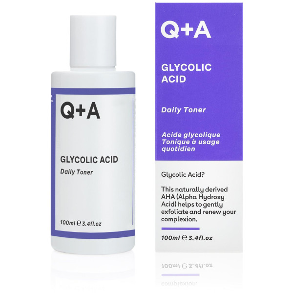 Q+A Glycolic Acid Daily Toner näotoonik glükoolhappega, 100 ml