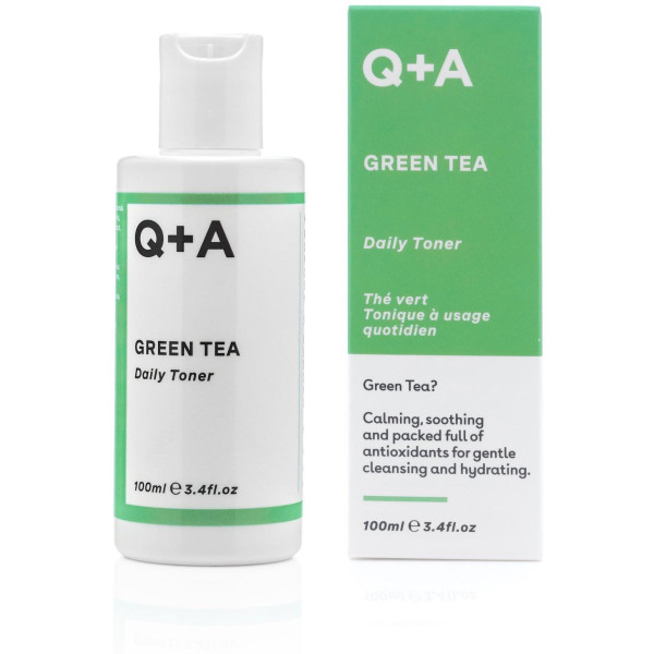 Q+A Green Tea Daily Toner Igapäevane näotoonik rohelise teega, 100 ml