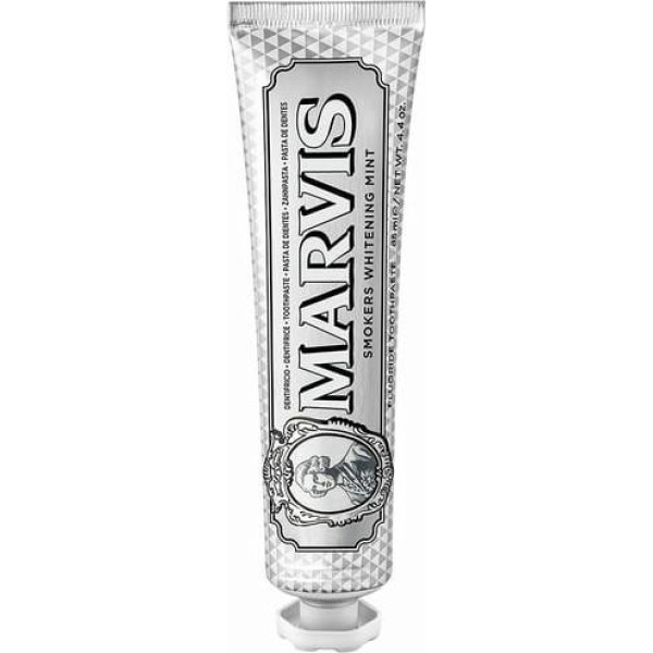 Marvis Smokers Whitening Mint Whitening hambapasta suitsetajatele, 25 ml