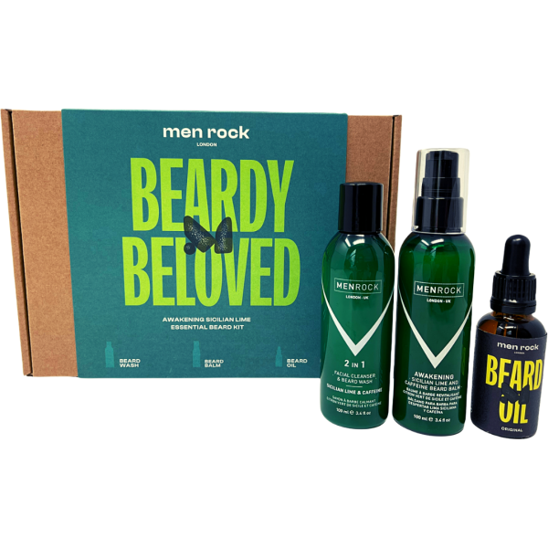 Men Rock Beardy Beloved Awakening Sicilian Lime Beard Kit Habemehoolduskomplekt, 1tk