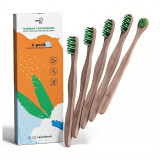 moti-co Bamboo Toothbrush Kit Bambusest suuhoolduskomplekt, 1tk