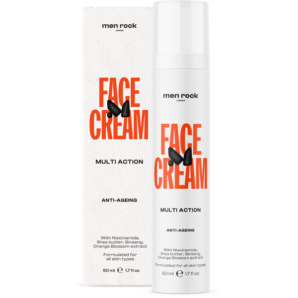 Men Rock Face Cream Multi Action Multifunktsionaalne näokreem meestele, 50 ml