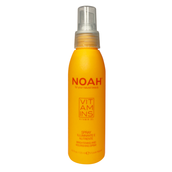 Noah Vitamins Brightening And Nourishing Spray Helendav ja toitev sprei juustele, 125 ml