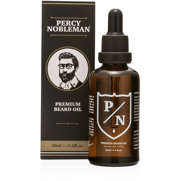 Percy Nobleman Premium Beard Oil Premium habemeõli, 50 ml