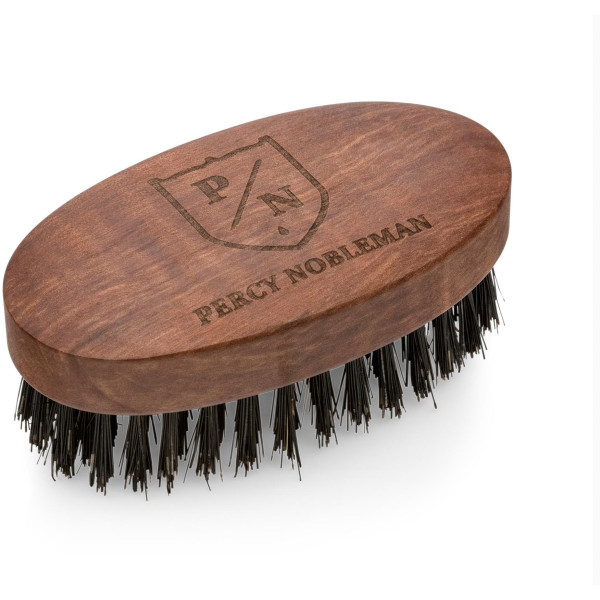 Percy Nobleman Vegan Friendly Beard Brush Sünteetiliste harjastega habemehari, 1tk