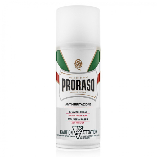 Proraso White Line Shaving Foam Raseerimisvaht tundlikule nahale, 50 ml