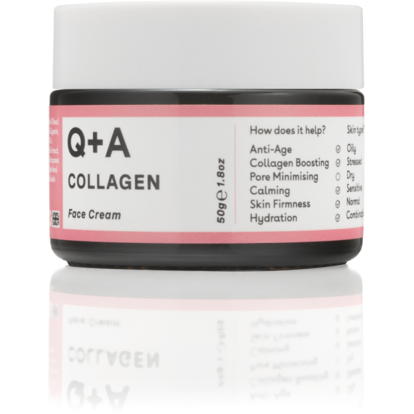 Q+A Collagen Anti-Age Face Cream Kollageeniga näokreem, 50 ml