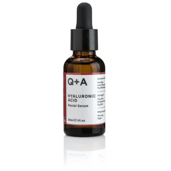 Q+A Hyaluronic Acid Facial Serum Hüaluroonseerum, 30 ml