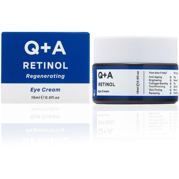 Q+A Retinol Regenerating Eye Cream taastav silmakreem, 15 ml