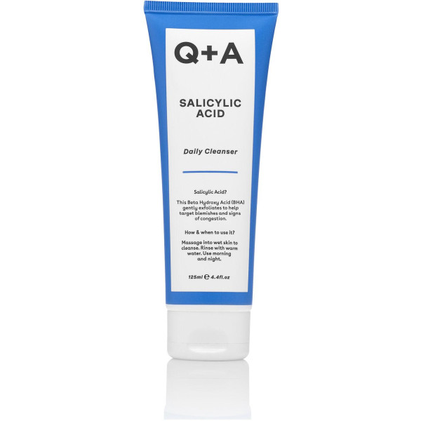 Q+A Salicylic Acid Daily Cleanser igapäevane näopesu salitsüülhappega, 125 ml