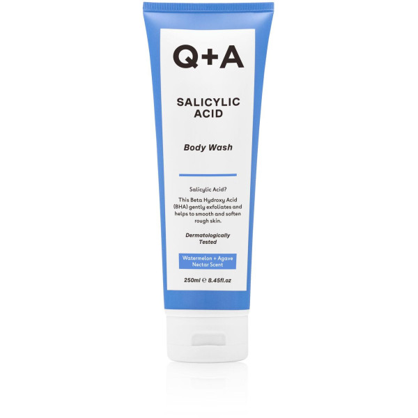 Q+A Salicylic Acid Body Wash kehapesuvahend salitsüülhappega, 250 ml