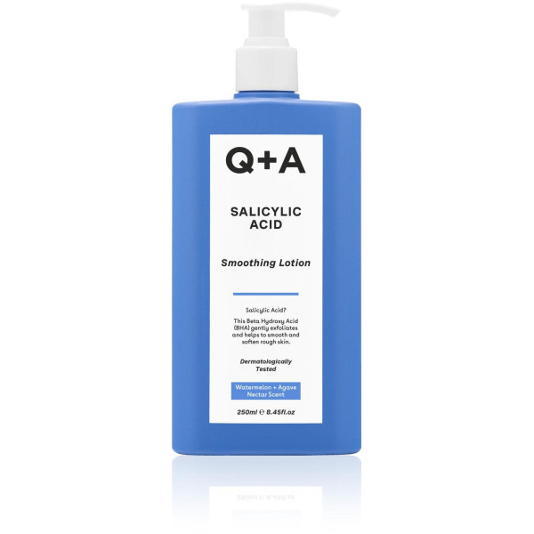 Q+A Salicylic Acid Smoothing Lotion Nahka siluv salitsüülhappega ihupiim, 250 ml