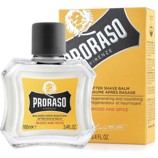 Proraso Wood & Spice raseerimisjärgne palsam pärast raseerimist, 100 ml