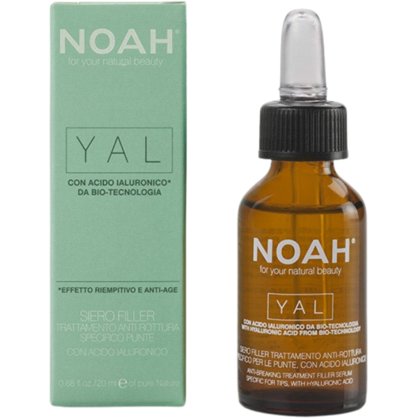 Noah YAL Anti-Breaking Filler Serum Taastav hüaluroonseerum purunenud ja kahjustatud juustele, 20 ml