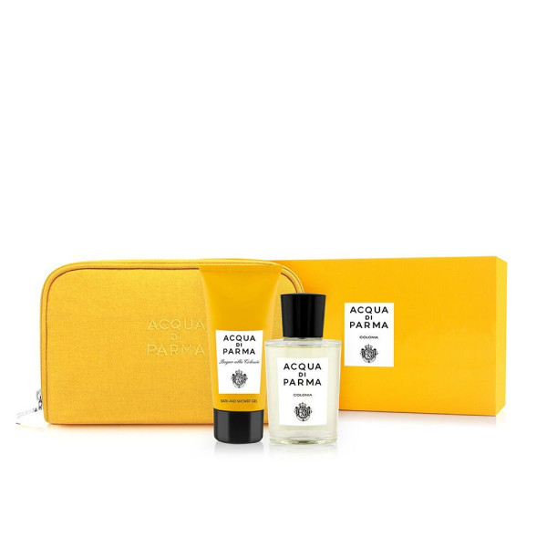 Acqua Di Parma Colonia EDC odekolonn meestele, 100 ml + shower gel, 75 ml + cosmetic bag