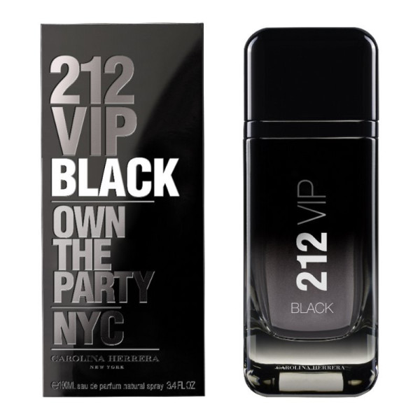 Carolina Herrera 212 VIP Black EDP lõhnastatud vesi meestele, 100 ml