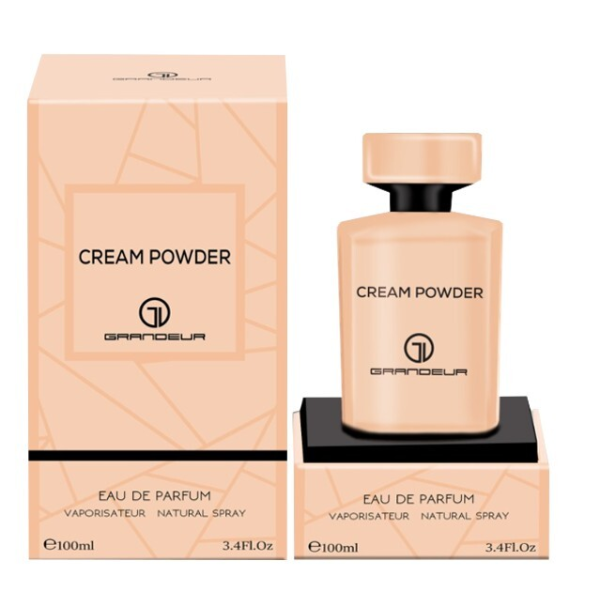 Grandeur Cream Powder EDP lõhnastatud vesi naistele, 100 ml