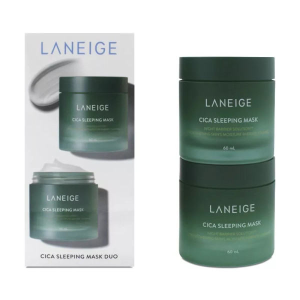 Laneige Cica Sleeping Mask Duo komplekt, 2 x 60 ml