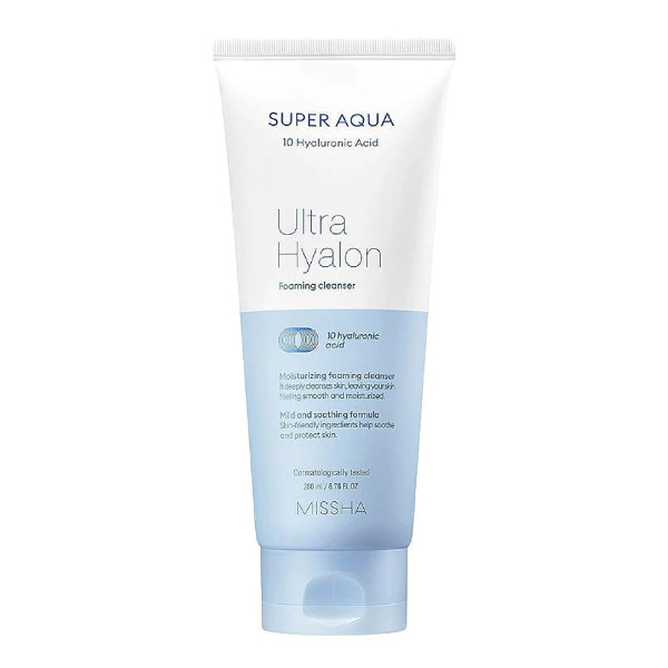 Missha Super Aqua Ultra Hyalron puhastusvaht, 200 ml