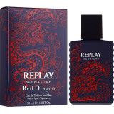 Replay Signature Red Dragon Man EDT tualettvesi meestele, 30 ml