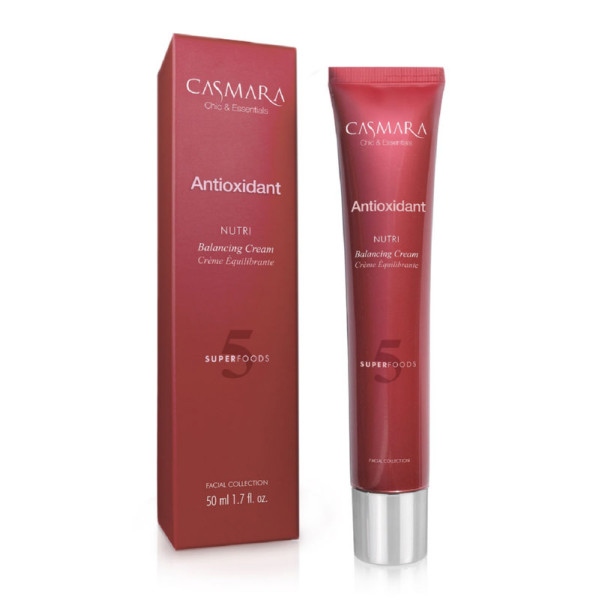 Toitev näokreem Casmara Antioxidant Balancing Nourishing Cream, antioksüdant, Goji marja ekstraktiga, 50 ml