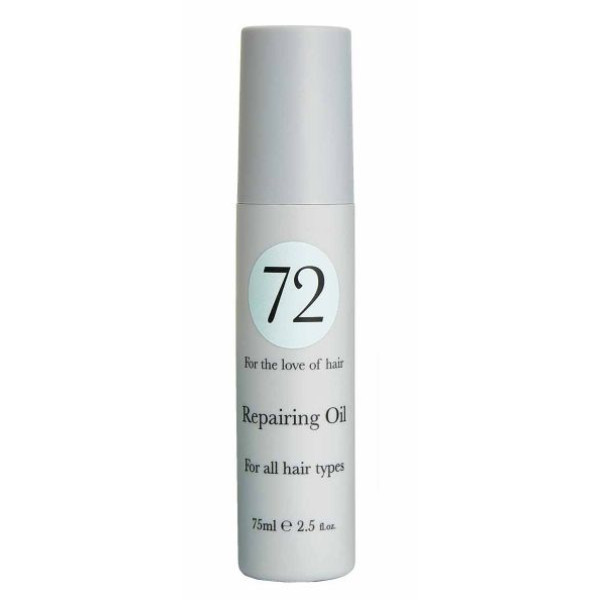 Juukseid parandav õli 72 HAIR Repairing Oil, 75 ml, kõikidele juuksetüüpidele