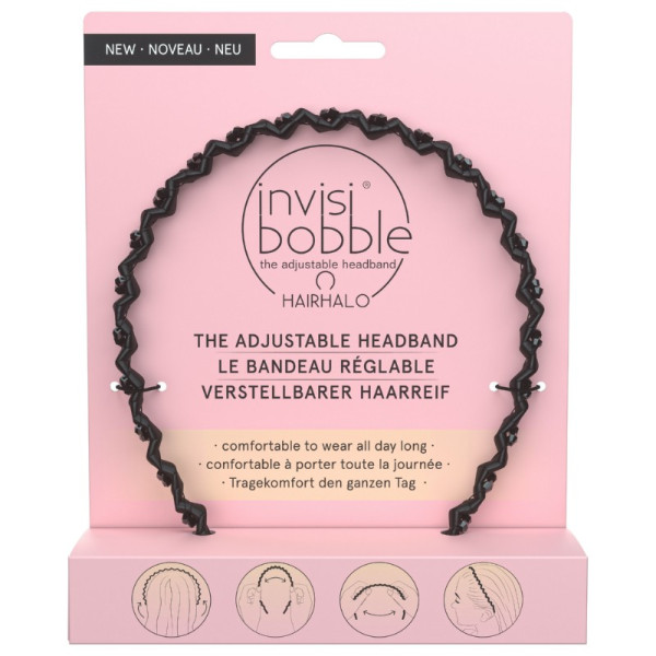 Invisibobble Hairhalo True Dark Sparkle, must