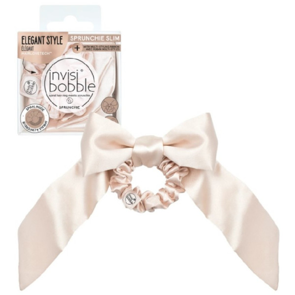 Juuste elastik Invisibobble Sprunchie Slim Ballerina Ribbon, 1 tk.