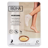 Professionaalne jalamask Iroha Professional Foot Socks Mask Argan & Macadamia argaania ja makadaamia õlidega, 1 paar