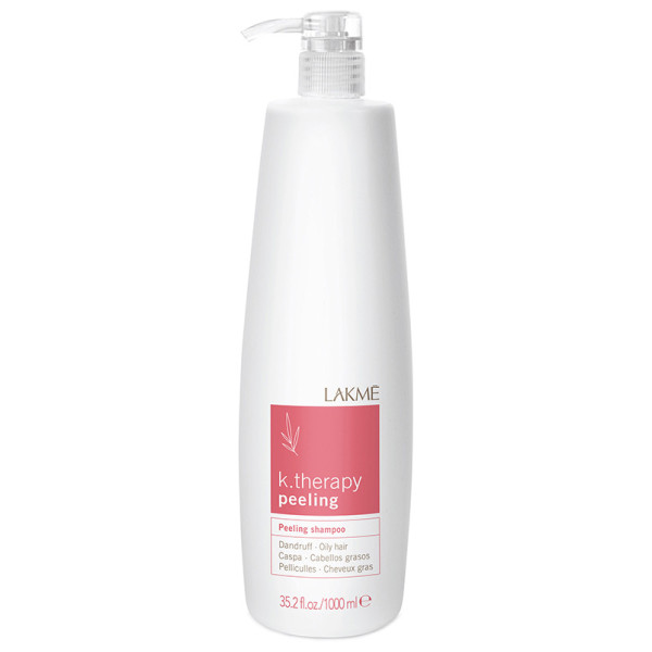 Lakme šampoon rasustele juustele K.Therapy Peeling, 1000 ml