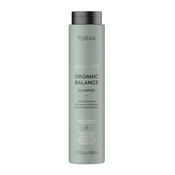 Niisutav juuksešampoon Lakme Teknia Organic Balance Shampoo, 300 ml