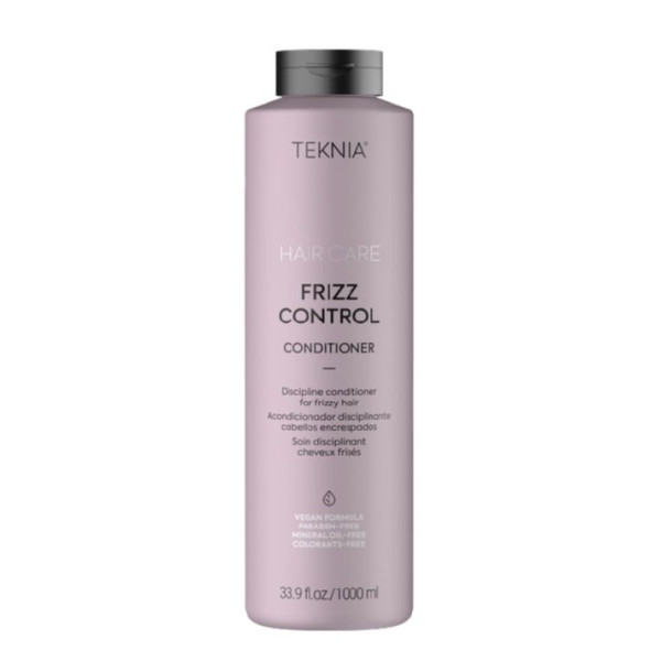 Sissejäetav palsam rahututele juustele Lakme Teknia Frizz Control Conditioner juustesse jäetav palsam, 1000 ml